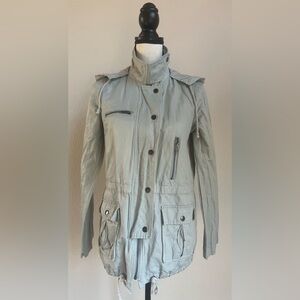 Joie Hooded Light Green Jacket